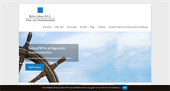 Desktop Screenshot of lehna-pr.de